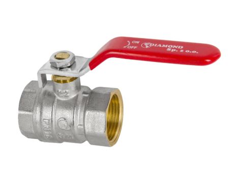 ZAWÓR KULOWY STANDARD Z DŁAWIKIEM GW 5/4" DIAMOND