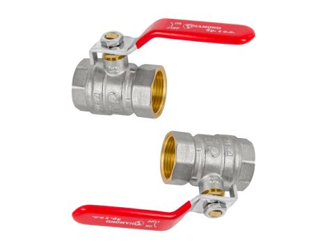 ZAWÓR KULOWY STANDARD Z DŁAWIKIEM GW 4" DIAMOND - 3