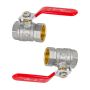 ZAWÓR KULOWY STANDARD Z DŁAWIKIEM GW 4" DIAMOND - 4