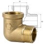 KOLANO GW GZ 2" DN50 MOSIĄDZ DIAMOND - 3