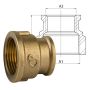 MUFA REDUKCYJNA GW 6/4x5/4 MOSIĄDZ DIAMOND - 3