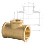 TRÓJNIK REDUKCYJNY GW 5/4x1" MOSIĄDZ DIAMOND - 3