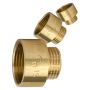 PRZEDŁUŻKA REDUKCYJNA GW GZ 1/2x3/8 15mm MOSIĄDZ DIAMOND - 4