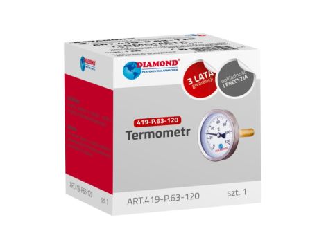TERMOMETR TYP:419 BM-40-3-G1/4B-6-0/120-2-28-11 TYŁ - 5