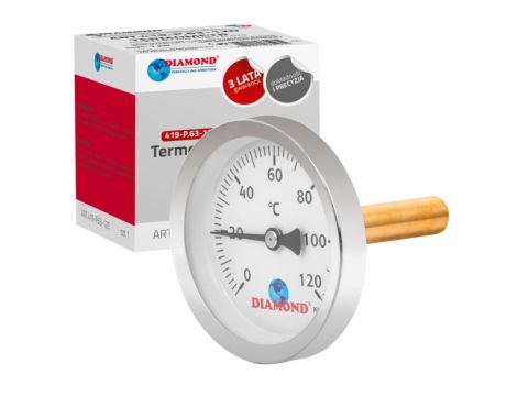 TERMOMETR TYP:419 BM-63-3-G1/2B-6-0/120-2-50-11 TYŁ - 3