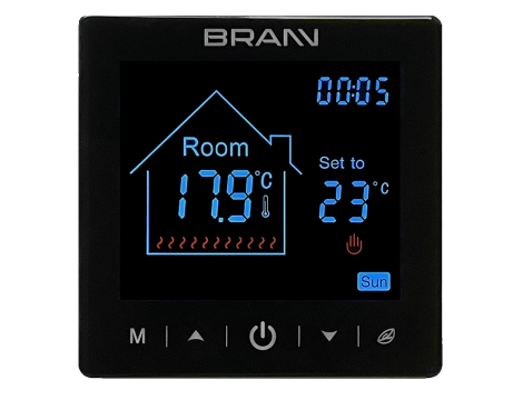 Termostat BC400-E TUYA WIFI (Czarny) - 2
