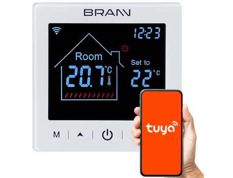Termostat BC400-E TUYA WIFI (Biały)
