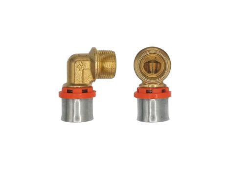 Kolano GZ 20x3/4 zaprasowywane typu PEX Sigma-Li