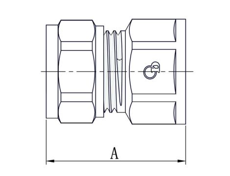 PEX ŁĄCZNIK GW 3/4x20 SKR DIAMOND - 4