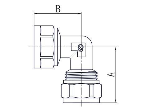 PEX KOLANO GW 1/2x16 SKR DIAMOND - 4
