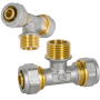 PEX TRÓJNIK GZ 25x3/4x25 SKR DIAMOND - 4
