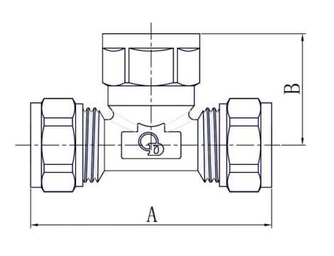 PEX TRÓJNIK GW 16x3/4x16 SKR DIAMOND - 4
