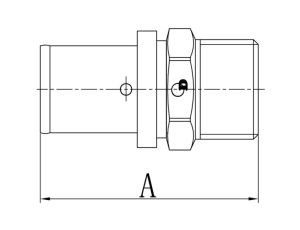 PEX ŁĄCZNIK GZ 25x1 ZPR DIAMOND - image 2