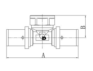 PEX TRÓJNIK GW 32x1x32 ZPR DIAMOND - image 2