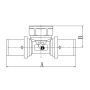 PEX TRÓJNIK GW 32x1x32 ZPR DIAMOND - 3