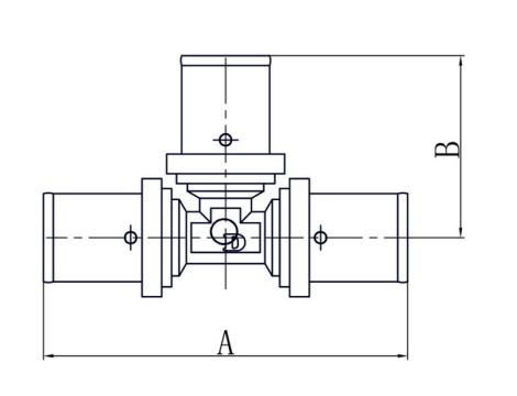 PEX TRÓJNIK 20x20x16 ZPR DIAMOND - 2