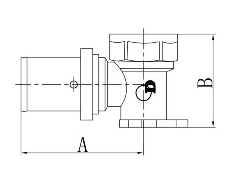 PEX KOLANO NAŚCIENNE GW 20x1/2 ZPR DIAMOND - 4
