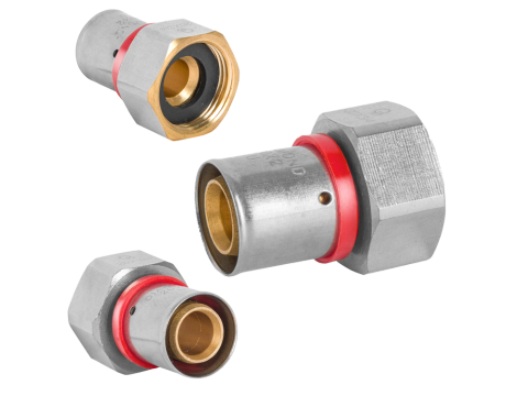 PEX ŁĄCZNIK GW 20x3/4 Z OBROTOWĄ NAKRĘTKĄ ZPR DIAMOND - 3