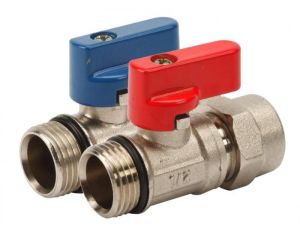 KUREK KULOWY EN 13828-S-Cu-DN15(1/2x16 PEX), MINI Z DŁAW. - image 2