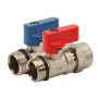 KUREK KULOWY EN 13828-S-Cu-DN15(1/2x16 PEX), MINI Z DŁAW. - 3