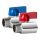 KUREK KULOWY EN 13828-S-Cu-DN15(1/2), MINI WZ CHROM