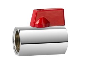 KUREK KULOWY EN 13828-S-Cu-DN15(1/2), MINI CHROM - image 2