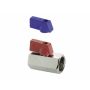 KUREK KULOWY EN 13828-S-Cu-DN15(1/2), MINI CHROM - 2