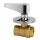 KUREK KULOWY EN 13828-S-Cu-DN15 (1/2) PODTYNKOWY