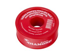 TAŚMA TEFLON PROFESJONALNA MAX NIESPIEKANA PTFE 15 m SZER. 25 mm