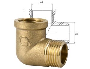 KOLANO GW GZ 5/4 MOSIĄDZ DIAMOND - image 2