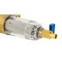 FILTR MECHANICZNY Z PŁUKANIEM WSTECZNYM Z MANOMETREM I ZAWOREM SPUSTOWYM, DN25, 1" - 6