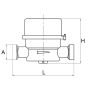 WODOMIERZ ANTYMAGNETYCZNY DIAMOND.ZW.1/2.Q3-1.6 m3/h. - 5