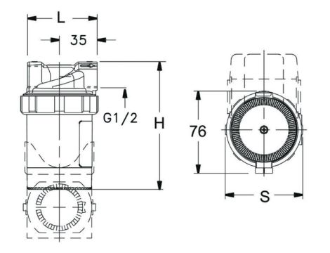 POMPA CYRKULACYJNA C.W.U. ELEKTRONICZNA ENERGOOSZCZĘDNA PREMIUM DIAMOND - 4