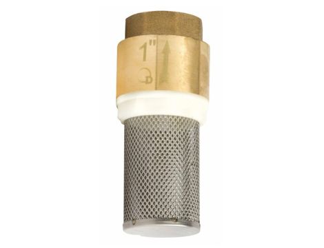 ZAWÓR ZWROTNY Z KOSZEM SSĄCYM 5/4" MOSIĄDZ DIAMOND