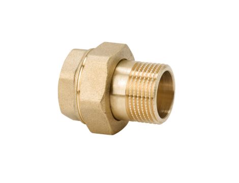 ŚRUBUNEK PROSTY Z USZCZELKĄ 5/4" MOSIĄDZ DIAMOND