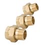 ŚRUBUNEK PROSTY Z USZCZELKĄ 6/4" MOSIĄDZ DIAMOND - 4