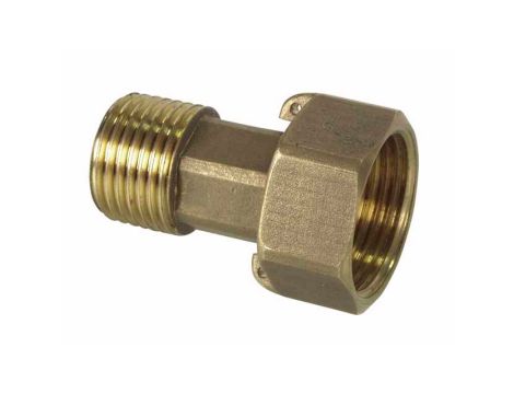 PÓŁŚRUBUNEK Z ZAWOREM ZWROTNYM 5/4"x1" MOSIĄDZ DIAMOND